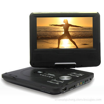 9-inch TFT LCD Screen Portable DVD Player